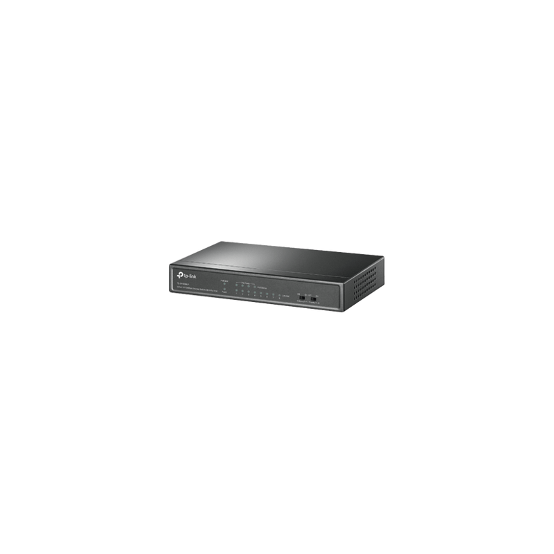 Switch PoE No Administrable de Escritorio / 8 puertos 10/100 Mbps / 4