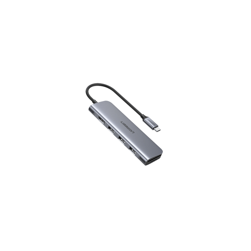 HUB USB-C Multipuertos / HDMI 4K30Hz  / 3 Puertos USB-A 3.0 / Lector T