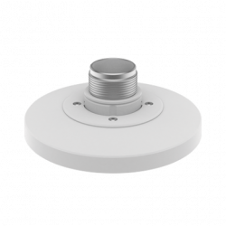 Adaptador tipo plato para Cámara tipo domo Hanwha, necesario para usar