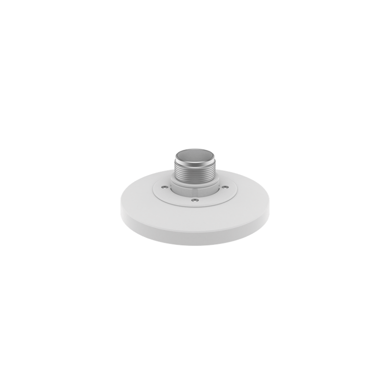 Adaptador tipo plato para Cámara tipo domo Hanwha, necesario para usar