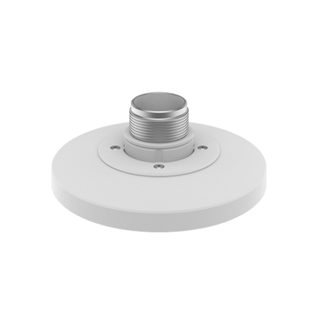 Adaptador tipo plato para Cámara tipo domo Hanwha, necesario para usar
