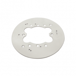 Plato adaptador para camaras tipo domo