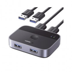 Conmutador USB para Compartir 2 Puertos USB 3.0 a 2 PC Ìs  Cambio Medi