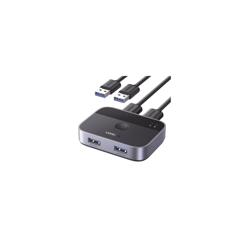 Conmutador USB para Compartir 2 Puertos USB 3.0 a 2 PC Ìs  Cambio Medi