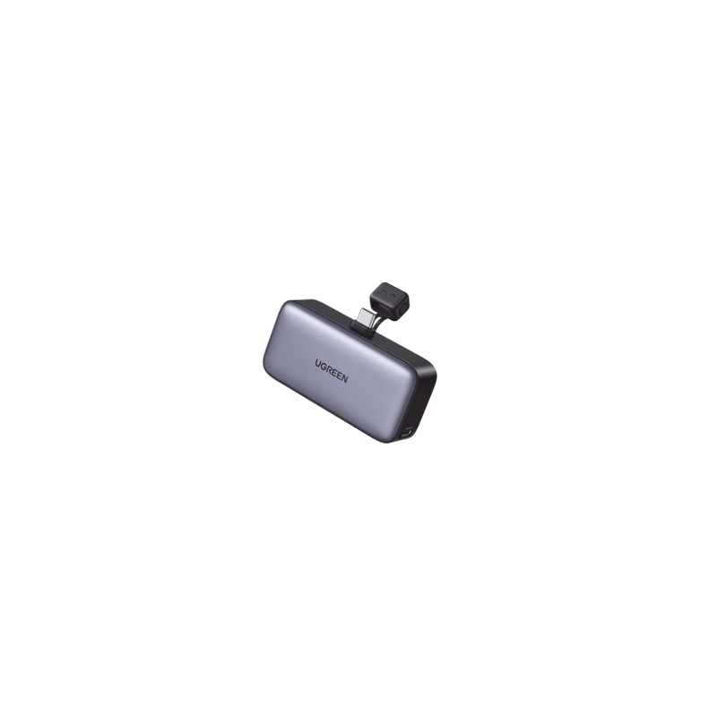 Power Bank 5000mAh  Conector USB-C Incorporado  22.5W   Carga Rápida
