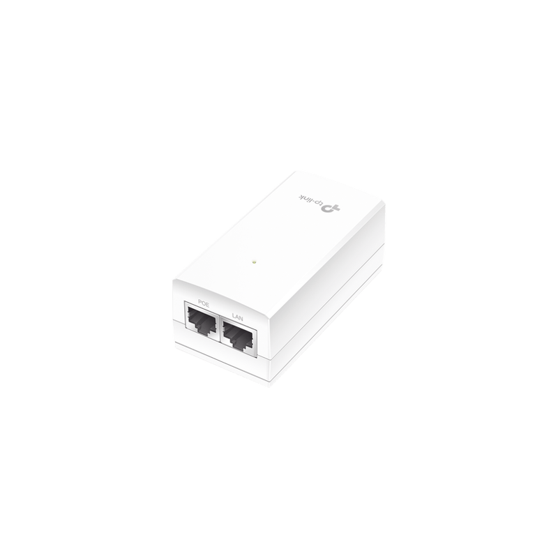 Inyector PoE Pasivo de 24V / 2 puerto 10/100/1000 Mbps / Plug and Play
