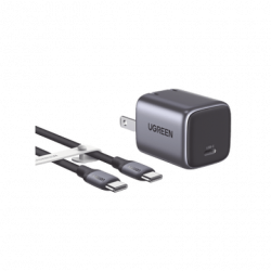 Combo Cargador Nexode Mini 30W PD GaN Tech  Cable USB-C 60W  Tecnologí