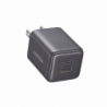 Cargador rápido GaN 1A1C de 20 W y 2 puertos
