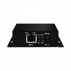 Inyector PoE Extenido Industrial / PoE 802.3 af/at Hasta 30W / Conexió