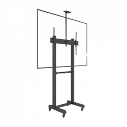 Montaje de Piso Móvil para Pantallas de  65 in a 100 in  vesa 100 x 10