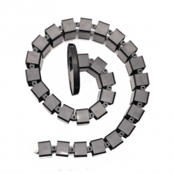 Portacable de tipo Cadena para Escritorio / Organizador de Cables Vert