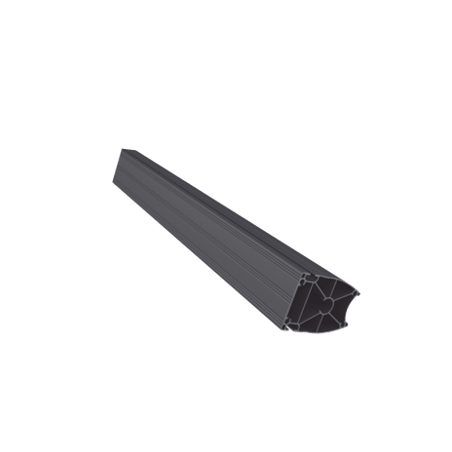 Pilar de aluminio con longitud  de 1500mm
