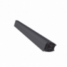 Pilar de aluminio con longitud  de 1500mm