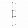 Montaje Cableado de Acero Suelo a Techo Capacidad Máx. de Carga 30kg P