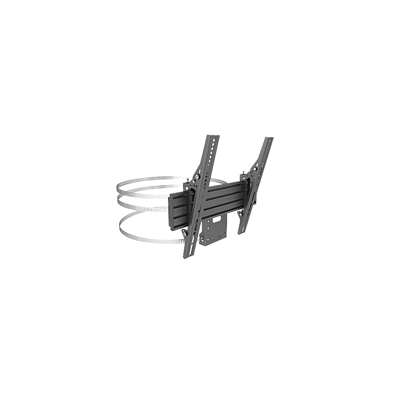 MONTAJE PARA PANTALLAS DE 32 A 65 PULGADAS EN COLUMNA VESA 100 X 100 H