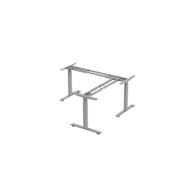 Base de Escritorio Motorizado Profesional Tipo L (3 Columnas) / Altura
