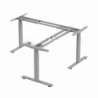 Base de Escritorio Motorizado Profesional Tipo L (3 Columnas) / Altura