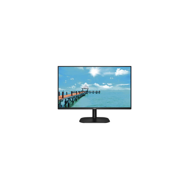 Monitor LED de 27 VESA, Resolución 1920 x 1080 Pixeles,  Entradas de V