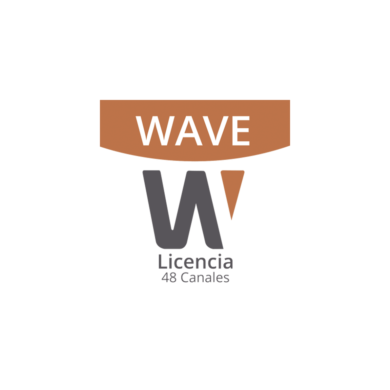 Licencia de 48 Canales de Grabación Wisenet Wave Profesional