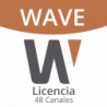 Licencia de 48 Canales de Grabación Wisenet Wave Profesional