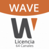 Licencia Wisenet Wave Para 64 Canales  de Grabador Hanwha