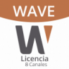 Licencia de 8 Canal de Wisenet Wave Profesional