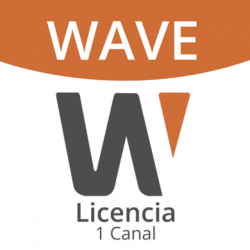 Licencia de 1 Canal de Wisenet Wave Profesional