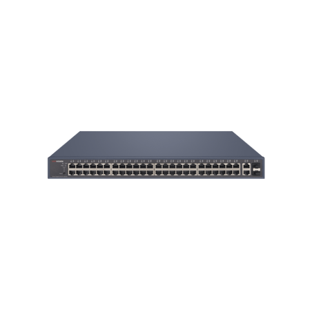 Switch PoE / Monitoreable / 48 Puertos 1000 Mbps PoE / 2 Puertos 1000