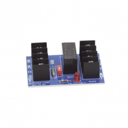 MÓDULO DE RELEY 6 / 12VDC, CONTACTOS DPDT  5A - 220VAC / 28VDC