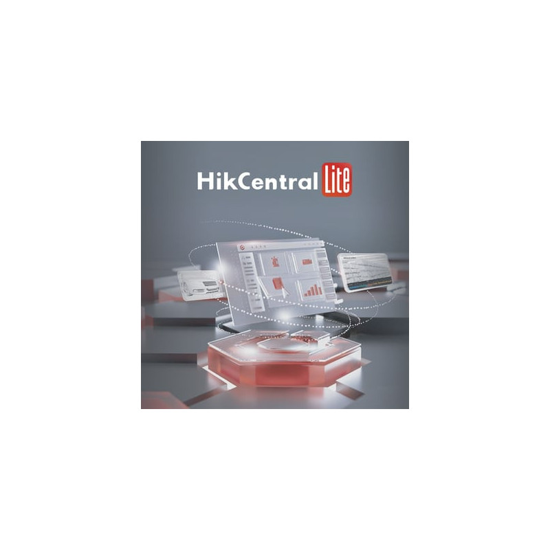 Software de Gestión de Seguridad HikCentral Lite / Máx. 128 Canales /
