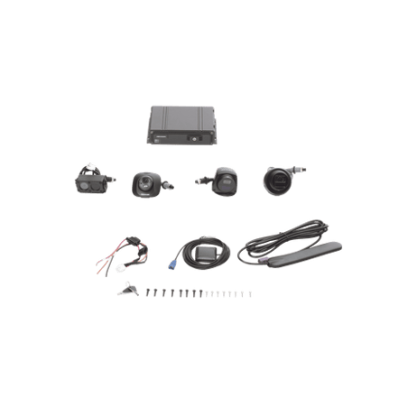 Kit DVR Móvil 1080P / Incluye 4 Cámaras TURBOHD 1080P / Modulo 4G y GP