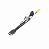 Cable adaptador / posibilita la inclusión de un canal IP, incorpora sa
