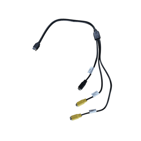 CABLE ADAPTADOR COMPATIBLE CON XMRDASHCAMADPLUS PARA AÑADIR UN CANAL D