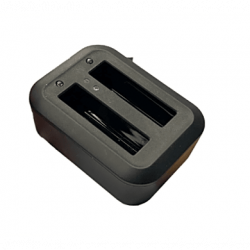 Base de Carga Dual para Baterías de Bodycam Compatible con XMRX5V2 Dis