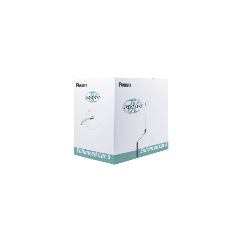 Bobina de Cable UTP 305 m. de Cobre, TX6000 PanNet, Reelex, Gris, Cate