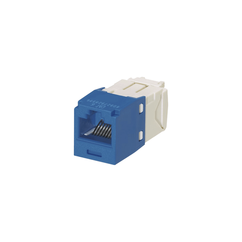 Conector Jack RJ45 Estilo TG, Mini-Com, Categoría 6, de 8 posiciones y