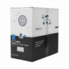 Bobina de cable de 305 metros Cat6, CMR, CALIBRE 23 ALTO RENDIMIENTO,