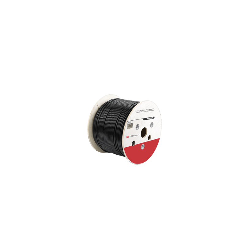 Bobina de cable de UTP de 4 pares Cat5e de 305 m (1000 ft), 100% Cobre