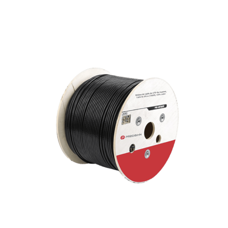 Bobina de cable de UTP de 4 pares Cat5e de 305 m (1000 ft), 100% Cobre