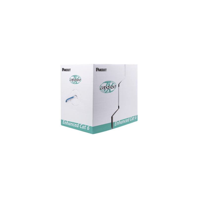 Bobina de Cable UTP 305 m. de Cobre, TX6000 PanNet, Reelex, Azul, Cate
