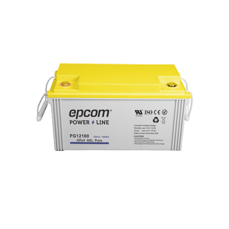 Batería de GEL PURO OPzV / 12 V  100 Ah / Ciclo profundo / Uso en Apli