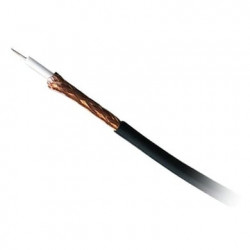 Cable Coaxial RG6, 305 metros RG6, Malla 96%, Hecho en México / Intemp