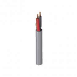 Bobina de 305 metros de cable / 2 x 16 AWG / Color Gris / Para aplicac