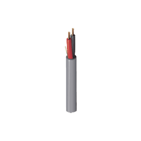Bobina de 305 metros de cable / 2 x 16 AWG / Color Gris / Para aplicac