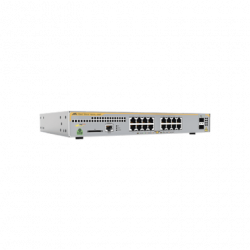Switch Industrial-Lite PoE administrable capa 2 de 16 Puertos 10/100/1
