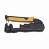 Pinza Ponchadora para  Cables RG58, RG59, RG62, RG6/6Q, RG7, RG11 y Co