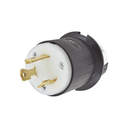 Clavija Industrial con Bloqueo de Media Vuelta / 30 A 125 V CA / 2 Pol