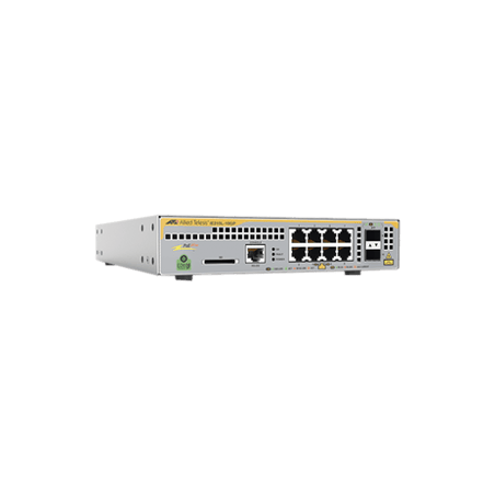 Switch Industrial-Lite PoE administrable capa 2 de 8 Puertos 10/100/10