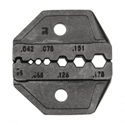 Matriz Ponchadora para RG174, RG179 y Belden 8218. Compatible con Pinz