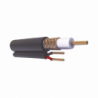 ( venta x metro ) Cable coaxial RG59 Siamés, Malla de Cobre y Aluminio